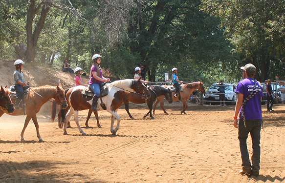 horseback riding