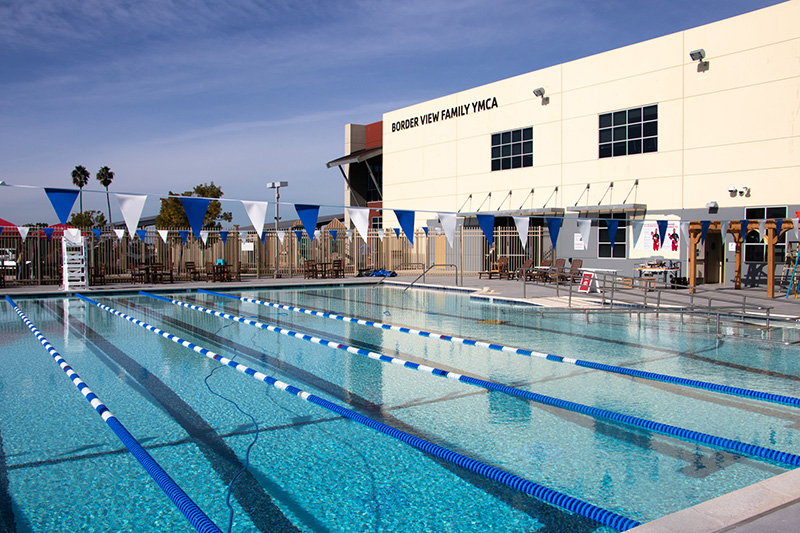 border view family ymca pool