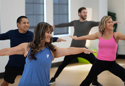 group fitness class - home tile