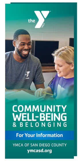 community well-being and belonging brochure cover